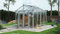 Zeus Comfort 8100 HKP 16 mm Gewächshaus Aluminium eloxiert 2 Dachfenster Garten