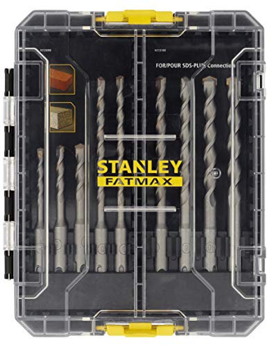 STANLEY STA88562-XJ - Juego de brocas SDS Plus STANLEY® FATMAX® de 9 piezas