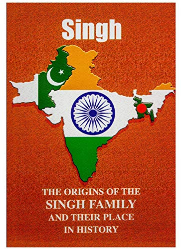 I LUV LTD Singh Minibuch Broschüre über die Geschichte eines Indischen Familiennamens mit Kurzen Historischen Fakten