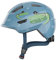 ABUS Unisex Fahrradhelm, Hellblau (Blue Croco), M (50-55 cm)