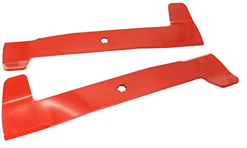 SECURA Jeu de lames (high-lift) compatible avec John Deere X166X Tracteur de pelouse