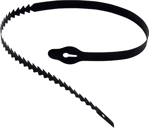 Ersatzschlaufe für Rad-/Reifenanhänger DIN A6, schwarz, Schwarz, Schlaufenlänge 80 cm, Verpackungseinheit: 1 P/100