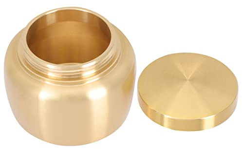 YARNOW Mini- Metalltee Teedosen für Losen Tee Teedosen für Losen Tee Metallteedosen für Losen Tee Dose Goldener Tee