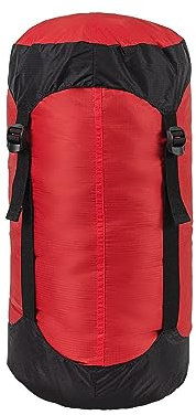 Yundxi Compression Stuff Sack, 8L/18L/25L/35L Lightweight Sleeping Bags Storage Compression Sack, More 40% Storage for Camping, Hiking, Backpacking Trip (Red, 8L)