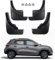 LFOTPP Dacia Spring Electric 2022-2024 2025 Auto Schmutzfänger, Dacia Spring Kotflügel Zubehör ABS Kunststoff Vorne und hinten Spritzschutz Radschutz, Bohrung Erforderlich (4 Stück)