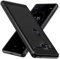 ivoler Silikon Hülle für Sony Xperia XZ2 Compact, [Militärischer Schutz] Stoßfest Handyhülle, Dünne Weiche Flexible TPU Kratzfest Schutzhülle Anti-Fingerabdruck Case Cover, Schwarz
