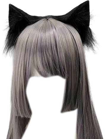 SELiLe Cosplay-Ohr-Stirnband für Damen, Studenten, Cosplay, Charaktere, Versammlungen, Haarband, Plüsch, Weihnachten, Haarreif, Ohr-Stirnband, Erwachsenengröße, Ohr-Stirnband, Make-up, Ohr-Stirnband