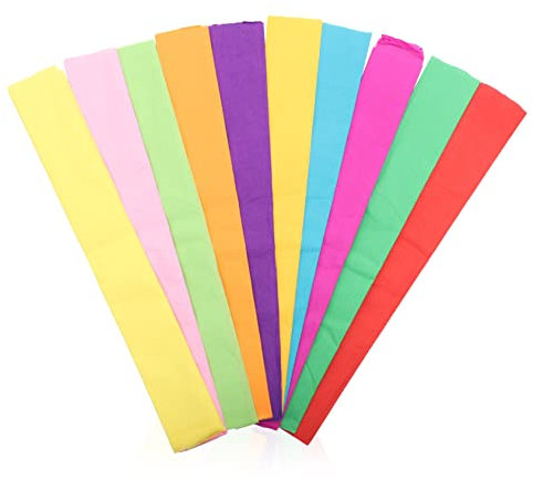 SEWACC 20 Blatt Farbiges Krepppapier DIY Origami Papier Faltpapier Bastelpapier Bastelpapier Blumenladen Geschenkpapier Origami Bastelpapier Geschenkverpackung
