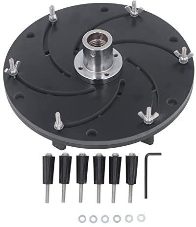 LiebeWH Mandrino Centrifugo Autocentrante per la Lavorazione del Legno M33 Mandrino per Tornio in Lega di Alluminio per Smerigliatrici e Fresatrici (250mm)