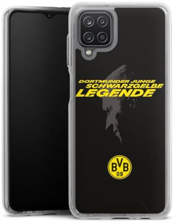 Handyhülle kompatibel mit Samsung Galaxy A12 Bumper Case Schutzhülle Marco Reus Borussia Dortmund BVB