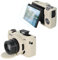 VOVMOEYA Camera Case For Canon Powershot G7 X Mark III With 2PCS Screen Protector, Full Protection Soft G7X III Silicone Case Detachable Lens Cover Protective Cover For Canon G7XIII G7X3-Beige