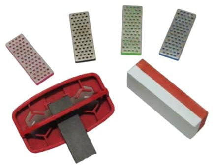 kowaku Side Ski Angle Tool Snowboard Edge Bevel Tuning Kit Ice Tuning Tuner Trimmer Burr Maintenance Kit Ski Board Edge Sharpener