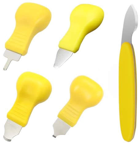 XPEX 5 Stück Uhrenöffner,Uhrenreparatur Werkzeug Set,Uhrengehäuse Entferner Tool Kit,Gehäuseöffner Kit,Uhrenreparatur Werkzeugsatz,Uhrengehäuseentfernung,Für Verschiedene Arten Von Uhren
