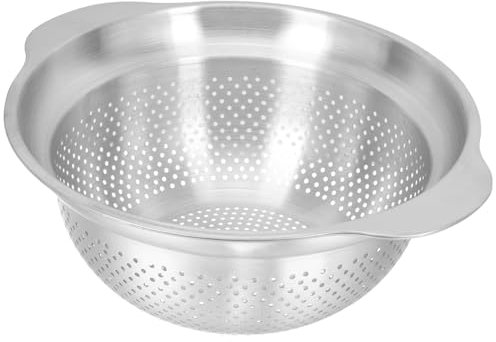 MAGICLULU Ciotola Per Scolapasta in Acciaio Inox Ciotola Per Scolapasta Da Cucina Scolapasta Per Spaghetti