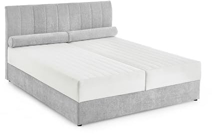 Stauraum- Boxbett Alicia mit Kissenrolle