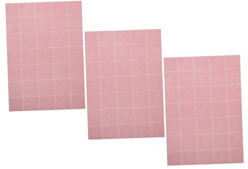 ibasenice 3stücke Miniature Fußboden Aufkleber Für Puppenhäuser Selbstklebende Fliesen-Papier Für Miniaturdekoration Leicht Und Einfach Zu Verwenden Für Kreative Minihaus-projekte