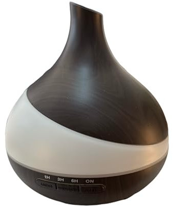 500 ML Aroma Diffuser, Upgrade Diffuser für große Räume,Aromatherapie Diffuser Mit Fernbedienung 4 Timer Einstellung 14 Farben LED automatischer Abschaltfunktion, Purple