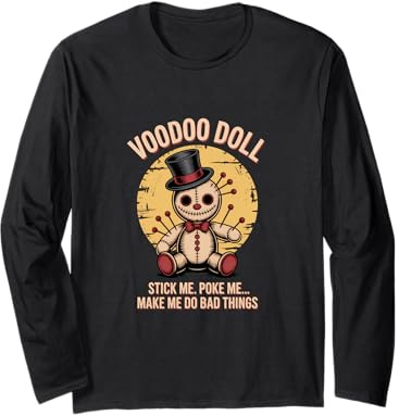 Voodoo-Puppe – Stick Me Poke Me Langarmshirt