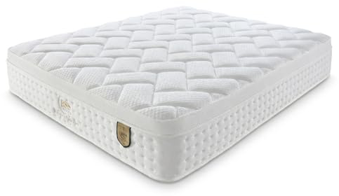BSS BEDDING Sydney Taschenfederkernmatratze H3, 30 cm Hoch, Rollmatratze mit Kaltschaum & Komfortschaum, ergonomisch, atmungsaktiv, bewegungsisolierend, orthopädischer Schlafkomfort (120 x 200 cm)