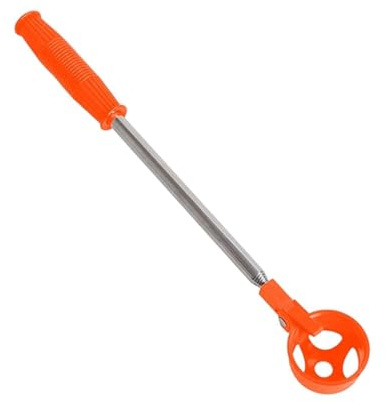 drburpily Paletta per palline da golf portatile in acciaio inossidabile, leggera, telescopica, comoda, comoda per attività all'aperto, raccoglitore di palline da golf telescopico,