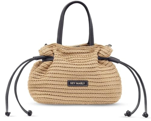 Hey Marly Cool Companion Straw S Damen Henkeltasche Synthetik beige beige