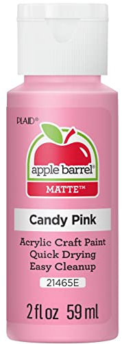 Plaid:Craft Acrylic Paint, Candy Pink, 59.1 ml (Pack of 1)