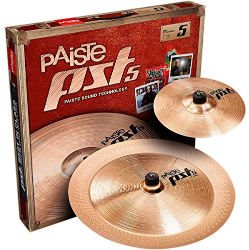 Paiste PST5 Cymbal Set Effects 10 Splash, 18 China - Set di piatti per batteria