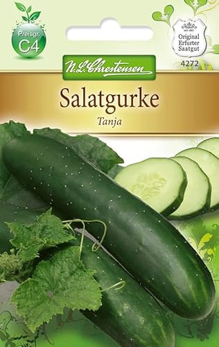 N.L.Chrestensen 4272, Salatgurken Tanja, Grün