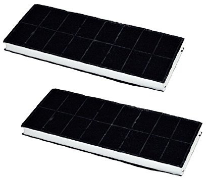Aktivkohlefilter für Abzugshauben - passend für Hauben und Umluftsets von Bosch, Siemens, Neff, Balay, Constructa & Küppersbusch - Ersatz für 00296178 - CD53030 - Sparset mit 2 Stück