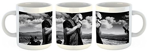 Unified Distribution Sons of Anarchy - Tasse mit Motiv Bedruckt, 300ml C-Henkel. Tolles Geschenk für Büro, Küche, Geburtstag, Lieblingstasse zum Frühstück