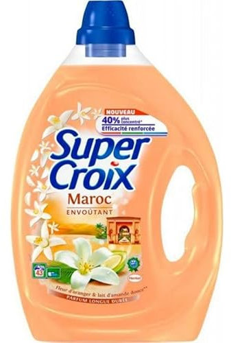 Super Cruz líquido Marruecos Envoûtant Azahar y Leche de Almendra Dulce 2,150l (Lote de 2)