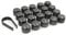 Partsdealers® - Copridadi ruota per Audi A1 A3 A4 A5 A6 A7 A8 TT Q3 Q5 Q7 17 mm x 20 (grigio scuro - colore OEM)