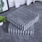 smabee Interlocking Carpet Shaggy Soft EVA Foam Mats Fluffy Area Rugs Protective Floor Tiles Exercise Play Mat for Children Kids Room Home Parlor Bedroom (12 pcs, Gray)