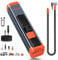 FOWAWU Elektrische Luftpumpe Fahrrad 6000mAh 150PSI,Elektrische Luftpumpe Akku Kompressor Luftpumpe,Fahrradpumpe Elektrisch,Fahrrad Pumpe mit DC 12V Kabel Digital LCD LED Licht Wiederaufladbarer