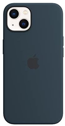 Apple Silikon Case mit MagSafe (für iPhone 13) - Abyssblau