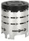 Brunner 0708040N Stufetta Riscaldante Devil Heatstar per Fornelli Portatili a Gas da Campeggio