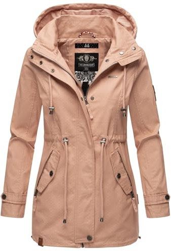 MARIKOO Veste mi-saison légère pour femme B690, Rose clair WP, S