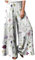 Hose Damen Elegant Bauchweg Hose Damen Mit Blumen Latzhose Hohe Taille Schlabberhose Casual Einfarbig Weite Stoffhose Baumwolle Leinen Palazzo Hosen Sommerh Sporthose Frauen,Purple,XXL