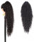 Extension queue de cheval ELENA avec pince cheveux bouclés 70 cm Aspect naturel (2 noir naturel)