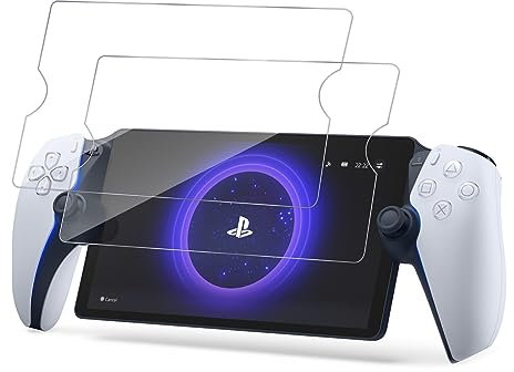 GMUJIAO [2 Stück kompatibel mit Sony Playstation Portal für Gehärtetem Displayschutzfolie,Displayschutzfolie,Sony Playstation Portal Schutzfolie,HD Displayschutzfolie-Transparent