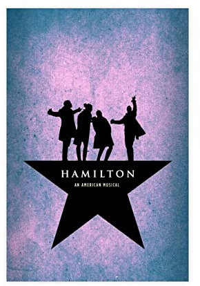 ZAPORA Hamilton The Musical Leinwand-Poster, Wandkunst, Dekordruck, Bild, Gemälde für Wohnzimmer, Schlafzimmer, Dekoration, ungerahmt, 30 x 45 cm