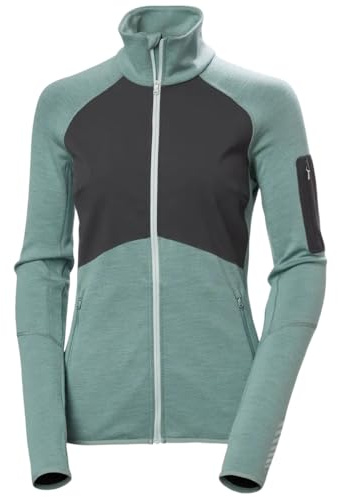 Helly Hansen Damen W Lifa Merino Midlayer, Kaktus, S