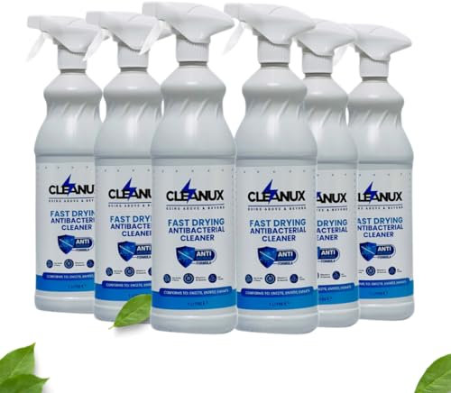 Fast Drying Antibacterial Cleaner (Pack of 6)