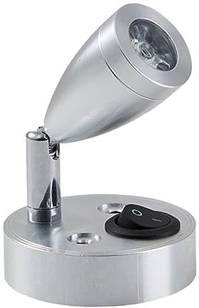 Lampe De Lecture Led 12V 3W 6000K Applique Murale Flexible Pour Chambre, Salon, Bateau - Finition Soignée, Facile À Installer, Éclairage Décoratif