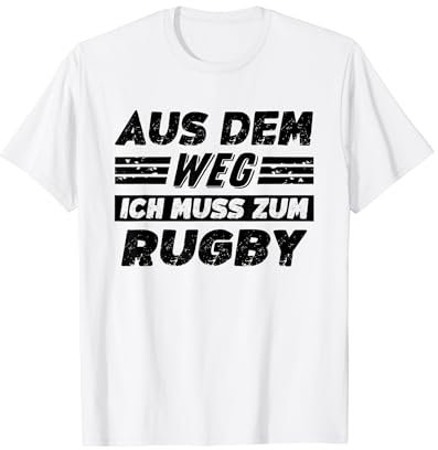 Rugby Hobby Lustiger Rugby Spruch T-Shirt