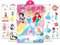 80 Princess Temporäre Tattoos PRINZESSIN Temporary Tattoo Stickers Set Party Favor Tattoo Aufkleber (4 Blätter)