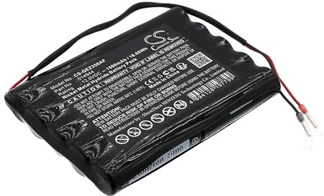 TCTK Akku 1500mAh Kompatibel mit [GEZE] SMD, TSA 350N, TSA360NT Ersetzt 014944, 12000491, 502236