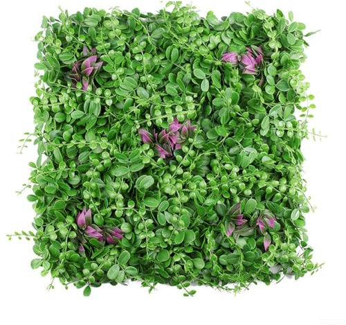 GeRRiT Kunstrasenwand, Kunstrasen, künstliche Pflanze, Wand, Rasen, grünes Gras, quadratisch, Kunststoff, Rasenpflanzen, Heimwanddekoration, Pflanzen, 50 x 50 cm