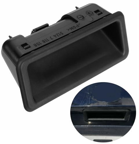 Interrupteur de hayon 51247118158, bouton poussoir de hayon pour voiture, bouton de hayon, bouton de hayon, serrure de coffre pour BMW E82 E88 E90 E91 E92 E93 E60 E61 X1 X5 X6