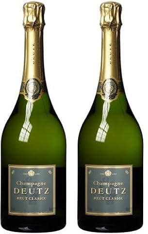 Deutz France Champagne Brut Classic 75 cl (Lot de 2)